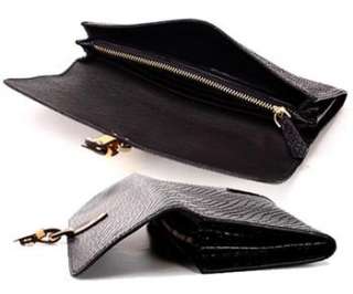   Real Leather Clutchs Wallet Long Purse Money Clip  EDR06