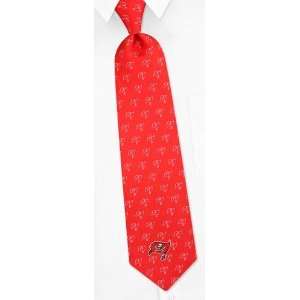  NFL Tampa Bay Buccaneers Color Tonal red silk Tie Sports 