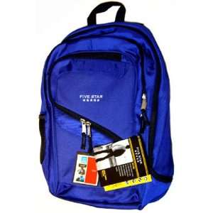  Mead Five Star S Curve Backpack   Royal Blue with black 