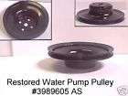 Pontiac? Water pump Pulley GM# 3989605 AS ?? RESTORED