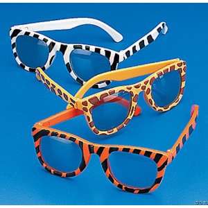   (12) New Pairs of Assorted Animal Print Sunglasses 