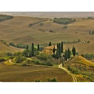   San Quirico Val D Orcia Valley, Tuscany Wall Mural