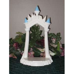 White Castle Cake Top Base with Blue Accents  Kitchen 