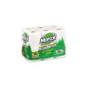 Marcal Double Roll Bathroom Tissue, 336 Sheets Per Roll, 12 Rolls Per 
