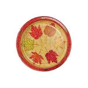  Burnished Leaves 10.5 in. Plates Toys & Games