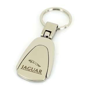  Jaguar Chrome Tear Drop Keychain Automotive