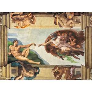  Creation of Man 1000 Piece Jigsaw Puzzle Toys & Games