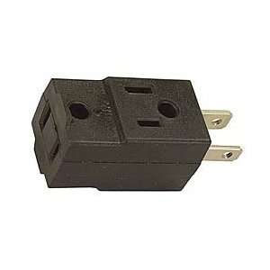  5 Leviton Brown Triple 3 in1 Plug Outlet Adapters Cube 