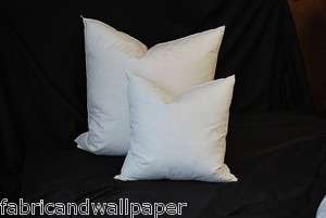 14 x 14 Square Goose Feather Pillow Form Insert *NEW*  