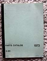 X90 REPO PARTS CATALOG 1973 HARLEY DAVIDSON AERMACCHI  