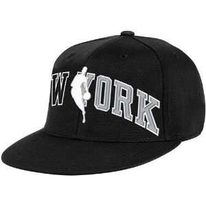  New York Knick Hat  Adidas New York Knicks Black Double 
