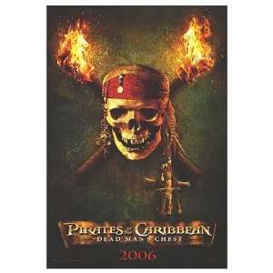  Pirates Of The Caribbean Dead Mans Chest Movie Poster 