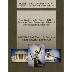  New World Life Ins Co v. U S U.S. Supreme Court Transcript 