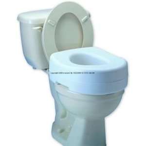  Elevated Toilet Seat with Undergrips    1 Each 