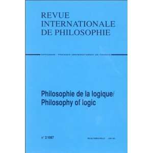   philo.de la logiq. (French edition) (9782130490029) Collectif Books