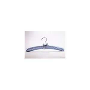  Blue & White Color Hand Crafted Satin Hangers (Set of 25 