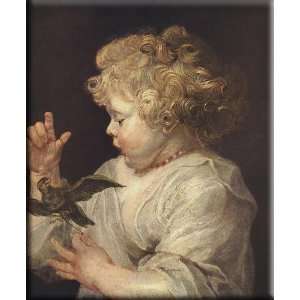   Bird 13x16 Streched Canvas Art by Rubens, Peter Paul
