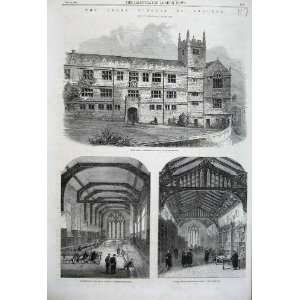  1861 Royal Grammar School Shrewsbury Library Teachers 