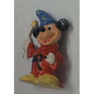  Vintage PVC Figure Disney Fantasia Mickey Mouse 