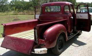   1951 ½ Ton Chevrolet 5 Window Pickup 3100 PU Texas Restored Truck