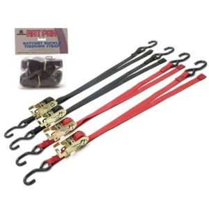   Rat Pak Tie Downs by ANCRA® (Red). OEM DBY ACC58 40 52 Automotive
