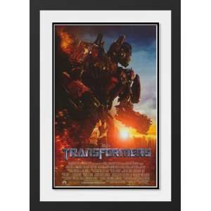 com Transformers 32x45 Framed and Double Matted Movie Poster   Style 