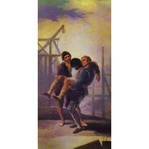 Hand Made Oil Reproduction   Francisco de Goya   24 x 48 inches   The 