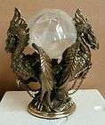 Franklin Mint Unicorns of the New Age Pewter Sculpture Crystal Ball by 