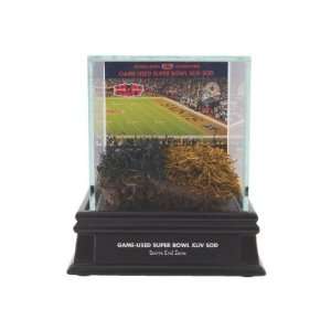   New Orleans Saints Super Bowl 44 Game Used Sod End Zone Electronics