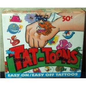  Tat Toons Easy On Easy Off Tattoos Trading Cards Box  36 