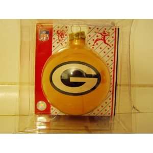  Green Bay Packers Glass Ball Ornament