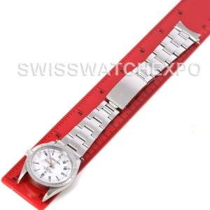 Rolex Date Mens Steel White Dial Watch 15210  