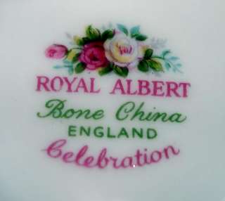 Royal Albert Celebration Tea Cup and Saucer Set  