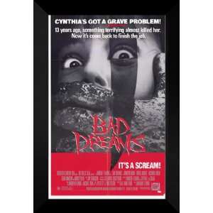 Bad Dreams 27x40 FRAMED Movie Poster   Style A   1988