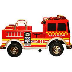 Red Fire Truck Pedal Car  