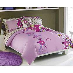 Roxy Hot House 10 piece Full size Bed in a Bag with Sheet Set 