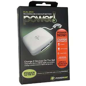 1200 Rechargeable Backup Battery Power for iPhone 3G 3GS 4 4S, Android 