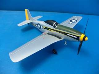   Ultra Micro Mustang RC R/C Electric Airplane BNF PARTS PKZ3680  