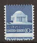 1973 74 Stamp 10 cent Jefferson Memorial coil 1520  