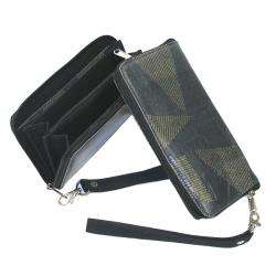 Recycled Plastic Gold Boat Vickey Wristlet Wallet (India)   