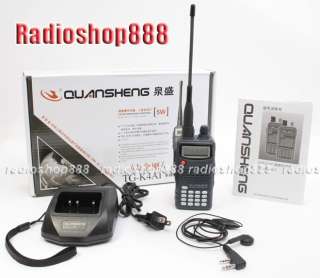 TG K4AT UHF QUANSHENG 400 470MHz Radio + Earpiece  