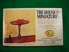 House of Miniatures X Acto Doll House Furniture Queen Anne Tilt Top 