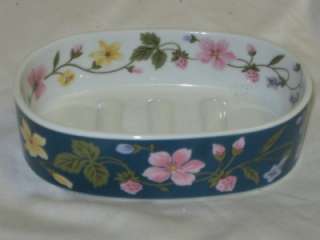 Nice Ceramic Floral Soap Dish By Andre Richard Japan  