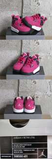Nike Air Jordan 4 Retro TD Toddler Pink White Black DS Sz 3 new 308500 
