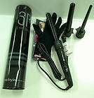 HerStyler LLC X0003W4HEL 3 PC Ceramic Curler Iron Set