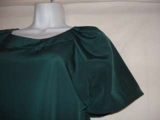 Simply Vera by Vera Wang teal tunic top size 4 EUC  
