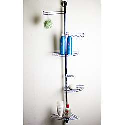As Seen On TV Wall Mount Stainless Steel Corner Shower Caddy 