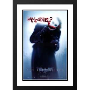The Dark Knight 20x26 Framed and Double Matted Movie Poster   Style B