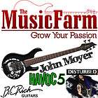 BC Rich John Moyer Havoc 5 Strings Skulls Bass Guitar   OVER HALF OFF