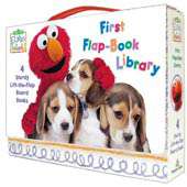 Elmos World First Flap Book Library by Random House (Hardcover 